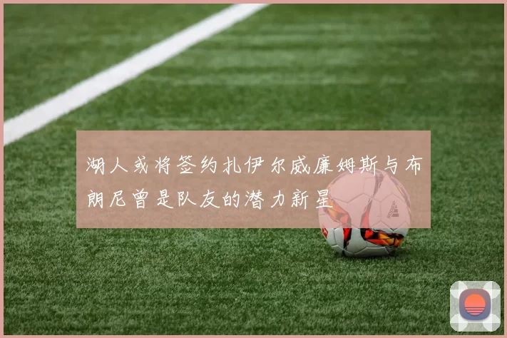 湖人或将签约扎伊尔威廉姆斯与布朗尼曾是队友的潜力新星